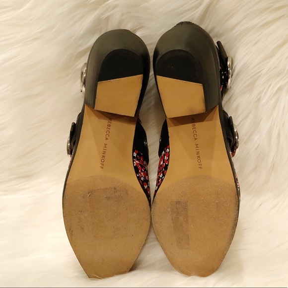 Rebecca Minkoff Kianna Floral Ankle Booties New - Picture 11 of 15